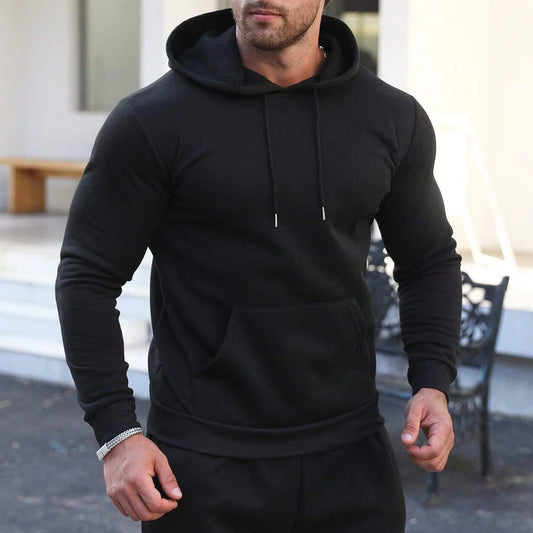 Luxe heren sport hoodie