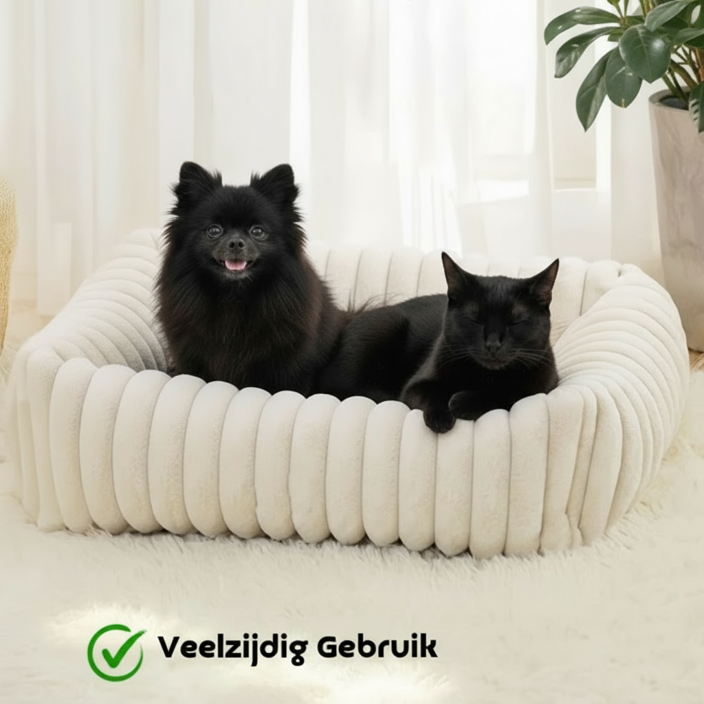 Orthopedisch Bolsterbed  – Perfect zowel voor hond als kat.