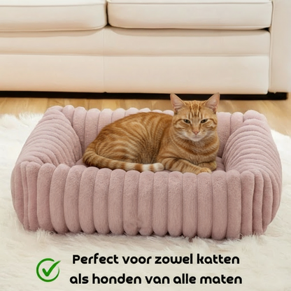 Orthopedisch Bolsterbed  – Perfect zowel voor hond als kat.