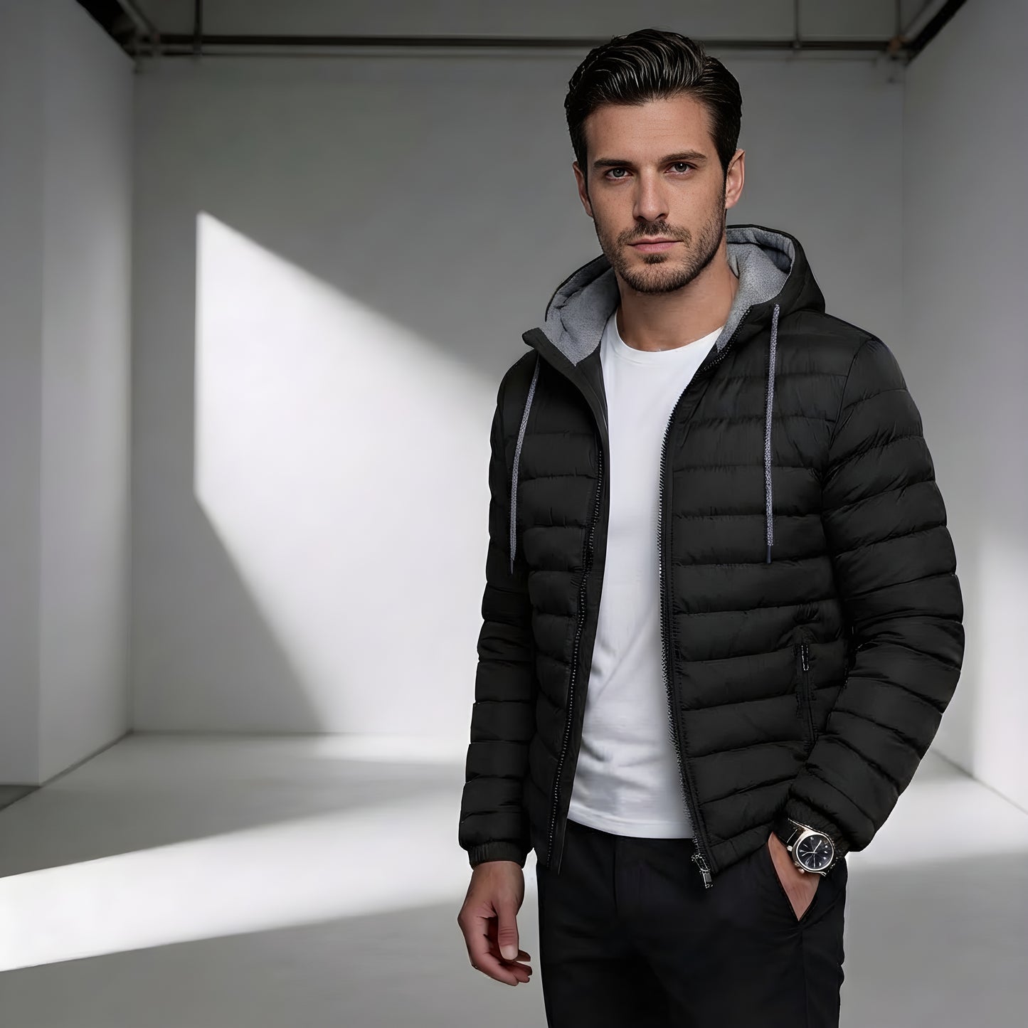 Uneeq Pufferjack met Capuchon – Lichtgewicht Warmte & Dagelijks Comfort